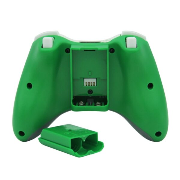 productos34_13897.jpg Joystick Inalambrico + Receptor Usb Compatible Para Xbox360 y Pc Verde