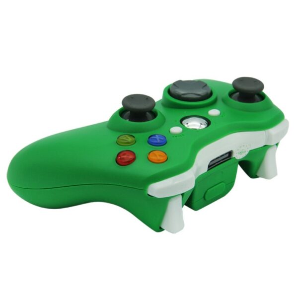 productos34_13899.jpg Joystick Inalambrico + Receptor Usb Compatible Para Xbox360 y Pc Verde