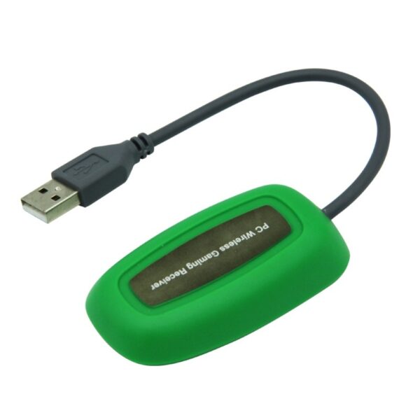 productos34_13902.jpg Joystick Inalambrico + Receptor Usb Compatible Para Xbox360 y Pc Verde