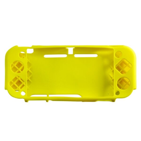 Funda protector silicona para Nintendo Switch Lite amarilla