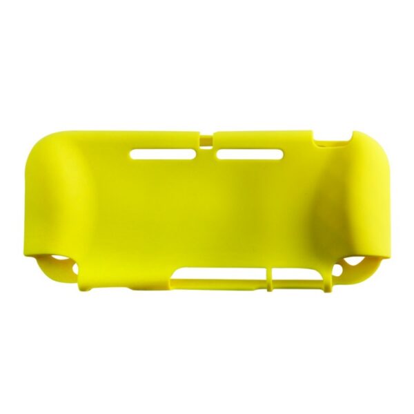 Funda protector silicona para Nintendo Switch Lite amarilla