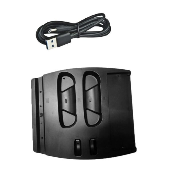 Soporte organizador y estacion de carga para Nintendo Switch