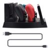 Soporte organizador y estacion de carga para Nintendo Switch