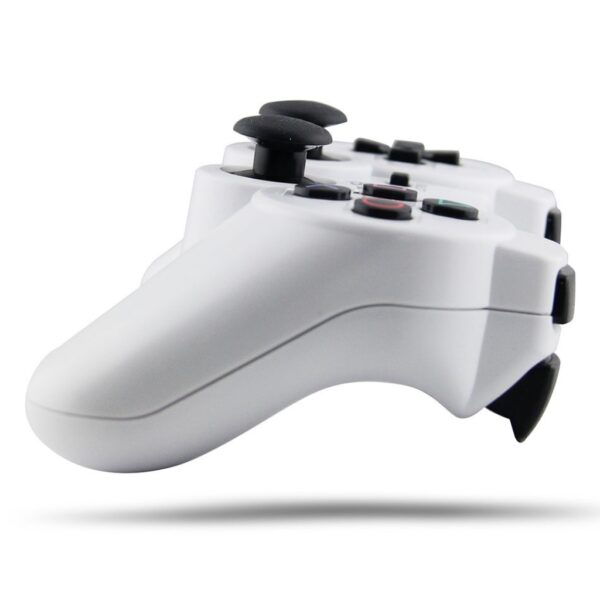 Joystick Inalambrico Compatible Con Ps3 Blanco
