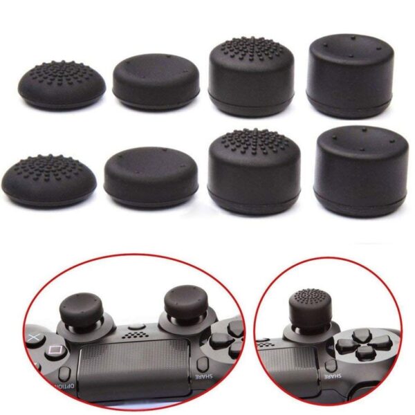 Thumbstick Fps Grip Analogo Joystick Para Ps4 Xbox One Set 8 Unidades Azul
