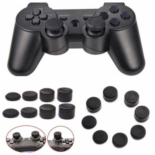 Thumbstick Fps Grip Analogo Joystick Para Ps4 Xbox One Set 8 Unidades Azul