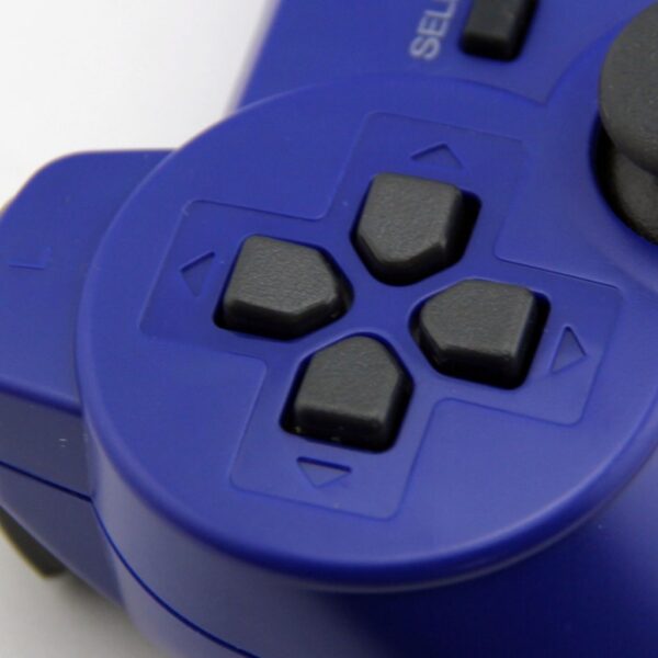 Joystick Inalambrico Compatible Con Ps3 Azul