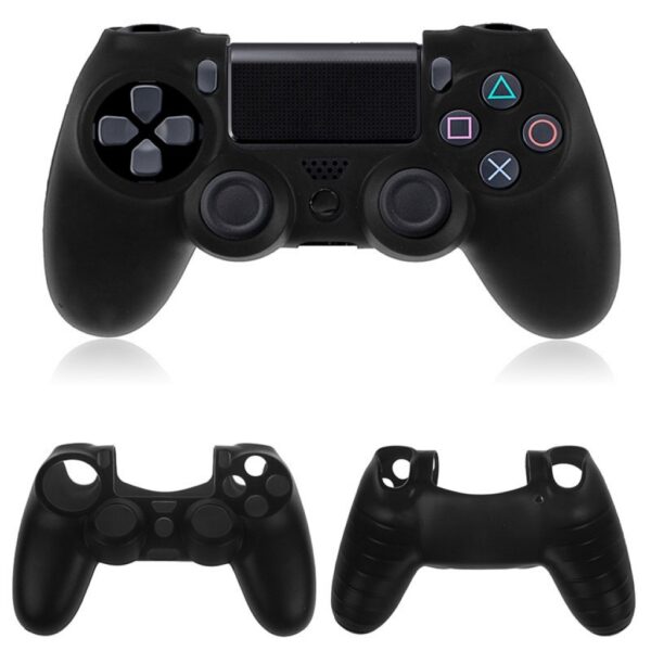 Funda Protector de Silicona Para Joystick Ps4 Negro
