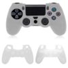 Funda Protector de Silicona Para Joystick Ps4 Blanco