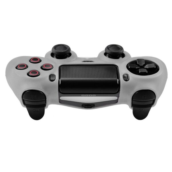 Funda Protector de Silicona Para Joystick Ps4 Blanco