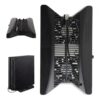 Soporte Doble Fan y Hub Usb 2.0 de 3 Puertos Para Ps4 Pro