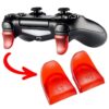 Extencion Botones L2 y R2 Joystick Para Ps4 Rojo