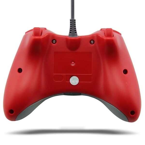 Joystick Control Mando Cableado Compatible Para Xbox360 y Pc Rojo