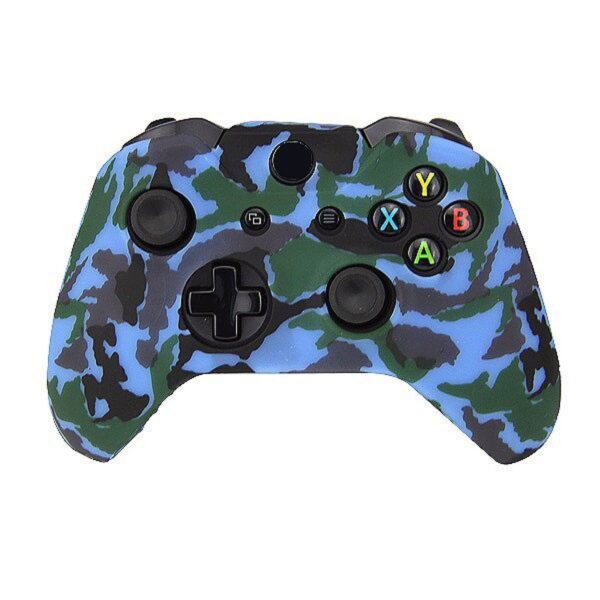 productos34_14309.jpg Funda Protector Silicona de Joystick Para Xbox One Camuflado Azul