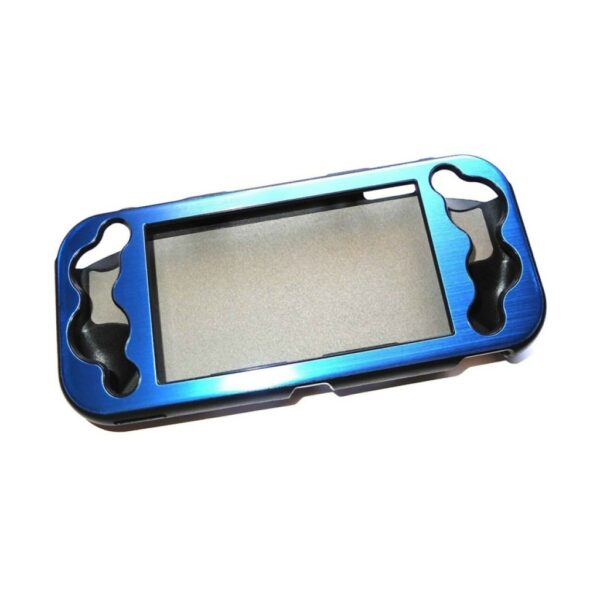Estuche protector rigido aluminio para Nintendo Switch Lite azul