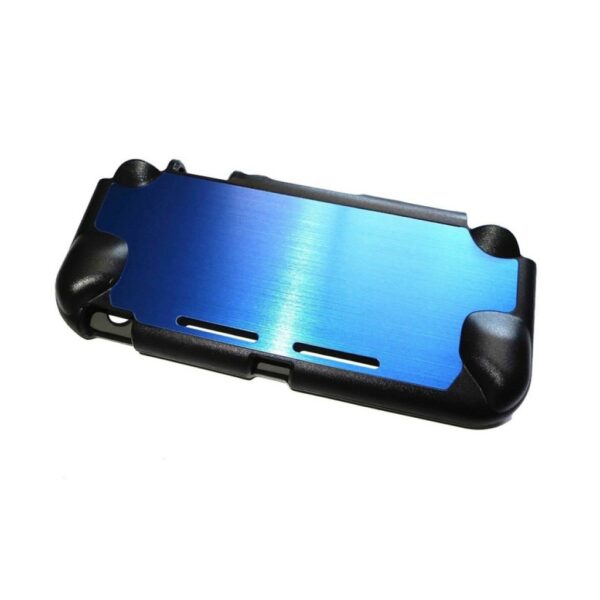 Estuche protector rigido aluminio para Nintendo Switch Lite azul