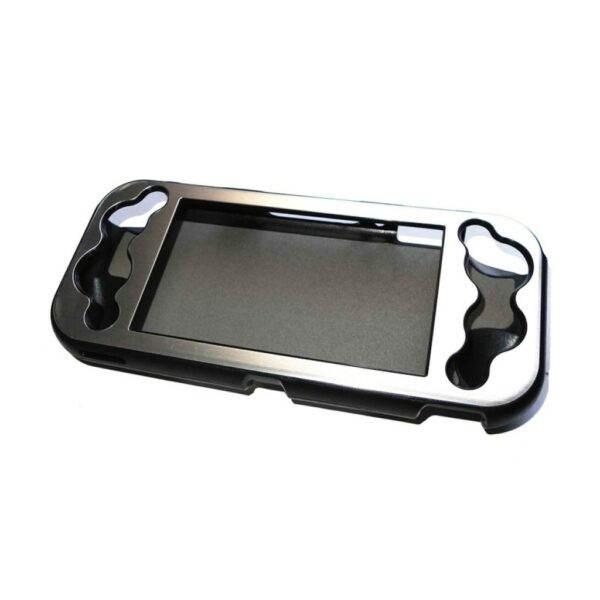 Estuche protector rigido aluminio para Nintendo Switch Lite plateada