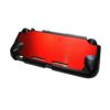 Estuche protector rigido aluminio para Nintendo Switch Lite rojo