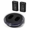 Base de Carga Dual Circular Con 2 Baterias Recargables Para Xbox Serie S / X y One