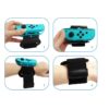 Bandas muñequeras de baile y ejercicio para Nintendo Switch Joy-con