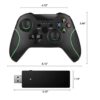 Joystick Inalambrico Recargable Para Xbox Series S / X One Ps3 y Pc Blanco