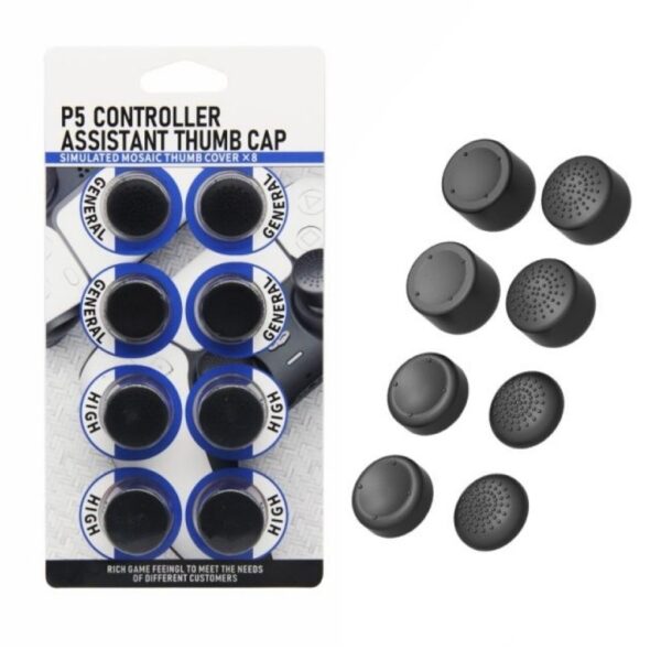 Thumbstick Fps Grip Analogo Joystick Para Ps5 Negro