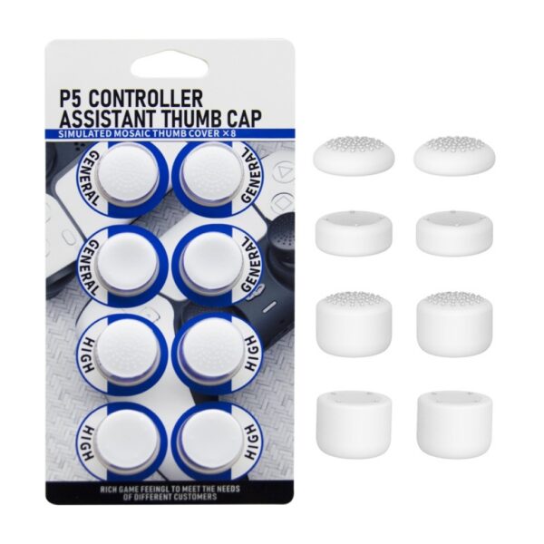Thumbstick Fps Grip Analogo Joystick Para Ps5 Blanco