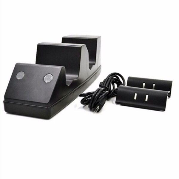 Base Carga + Baterias Recargables 1200mha de Joystick Para Xbox One