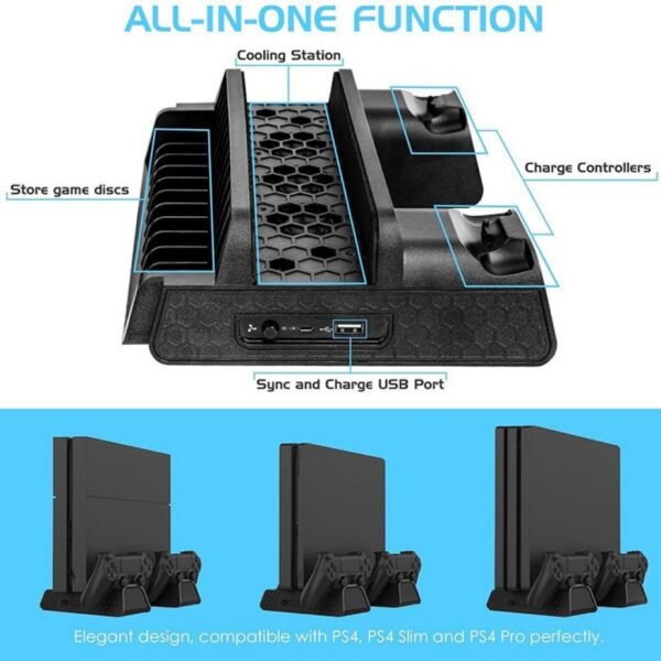 productos34_14867.jpg Base Carga Ventilacion y Soporte Juegos Para Ps4 Slim Pro V3