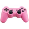 Joystick Inalambrico Compatible Con Ps3 Rosa