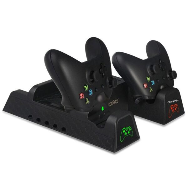 productos34_14922.jpg Soporte Estacion de Carga Refrigeracion + 2 Baterias Indicador Led Para Xbox One / Slim / X