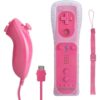 Joystick Compatible Wiimote Con Motion Plus + Nunchuk Rosa