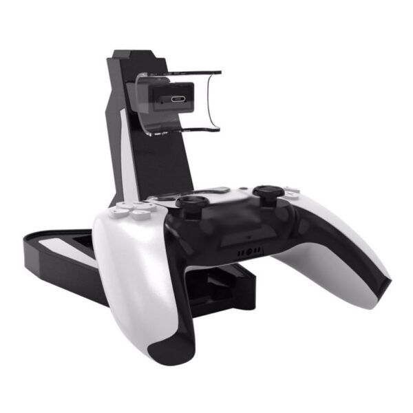 Base Cargador Dual de Joystick Control Mando Para Ps5 Vertical