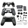 Carcasa Joystick Inalambrico Para Ps4 Negro V1 V2