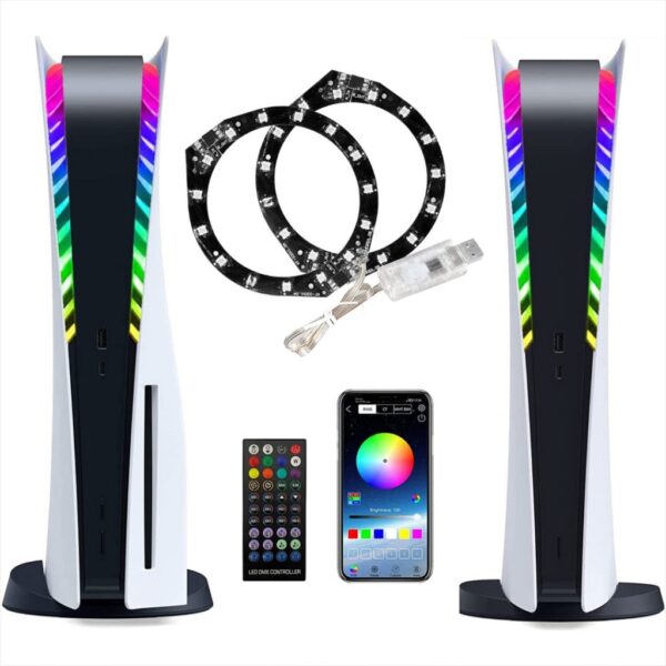 Luz Led Rgb Gamer Para Consola Ps5