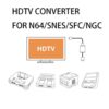 Convertidor Escalador Para N64 Snes Sfc Ngc Conectalas A Hdmi