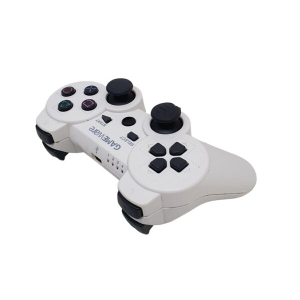 Joystick Inalambrico Gameware Compatible Para Ps3 Blanco