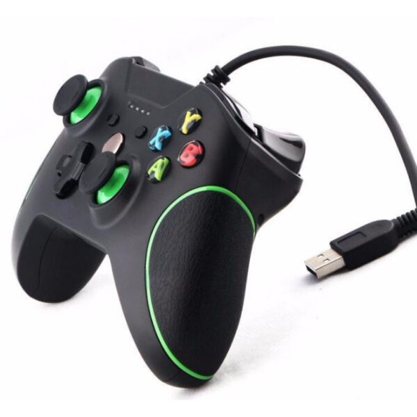 Joystick Cableado Para Xbox One Xbox Serie S / X y Pc Negro