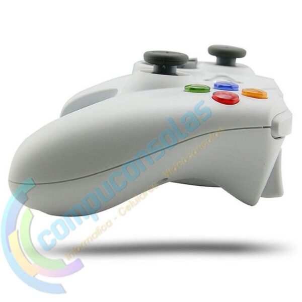 Joystick Inalambrico Compatible Para Xbox360 Blanco