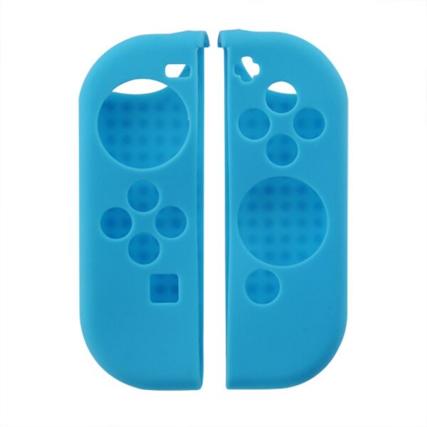 Funda protector silicona de mandos joy-con para Switch azul