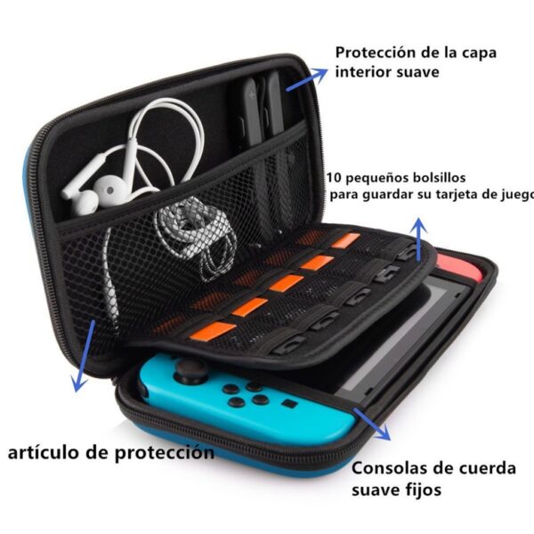 productos34_6344.jpg Funda estuche transporte protectora rigida para Nintendo Switch azul