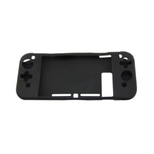Funda protector silicona cubre consola y controles para Nintendo Switch negra