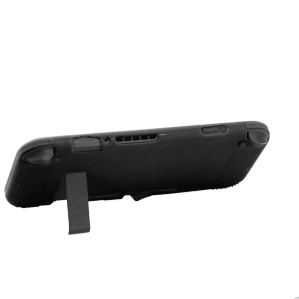 Funda protector silicona cubre consola y controles para Nintendo Switch negra