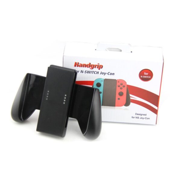 Adaptador soporte grip de joystick para Nintendo Switch Joy-con negro