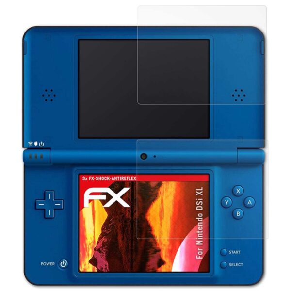 Lamina Film Protector Transparente Pantallas Para Nintendo Dsi Xl