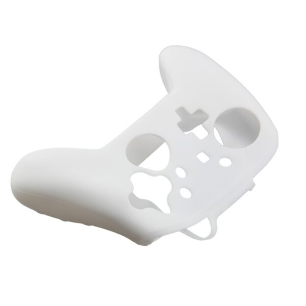 Funda protector de silicona joystick para Nintendo Switch Pro Controller blanca