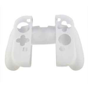 Funda protector de silicona para Nintendo Switch joycon comfort grip blanca