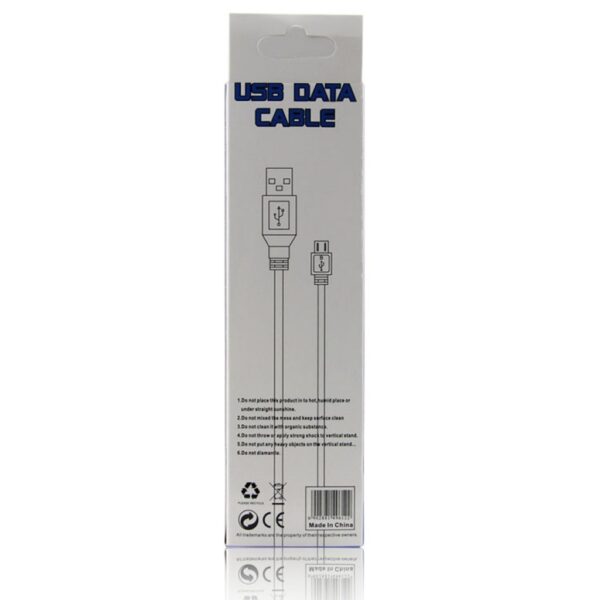 Cable Micro Usb 3 Metros Carga Joystick Para Ps4 Celulares Tablet