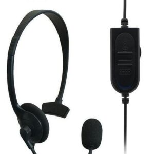 Auriculares Con Microfono Chat Monoaural Para Ps4