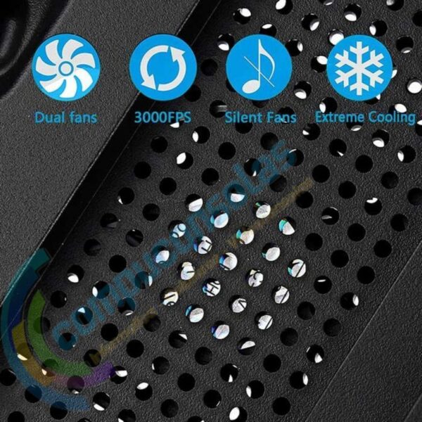 Base Ventilacion Carga Dual de Controles Hub Usb y Soporte de Juegos Para Xbox One Slim